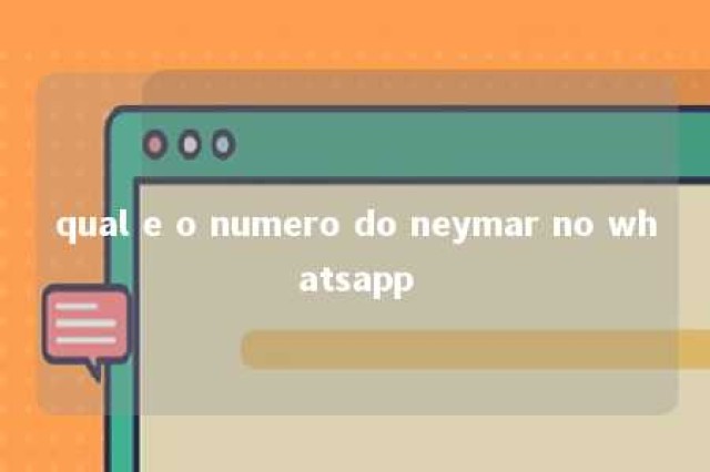 qual e o numero do neymar no whatsapp 