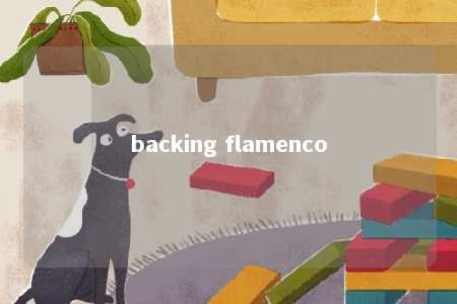 backing flamenco 