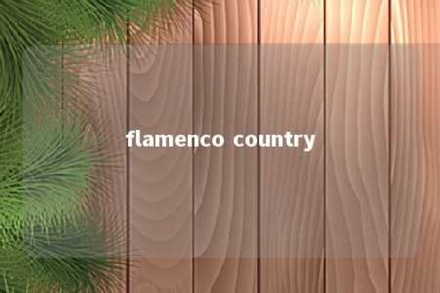 flamenco country 