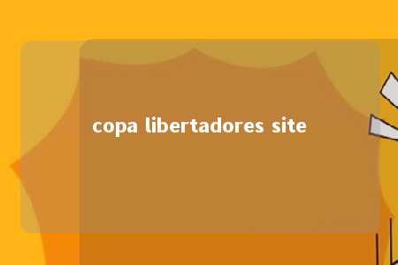 copa libertadores site