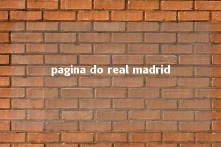 pagina do real madrid